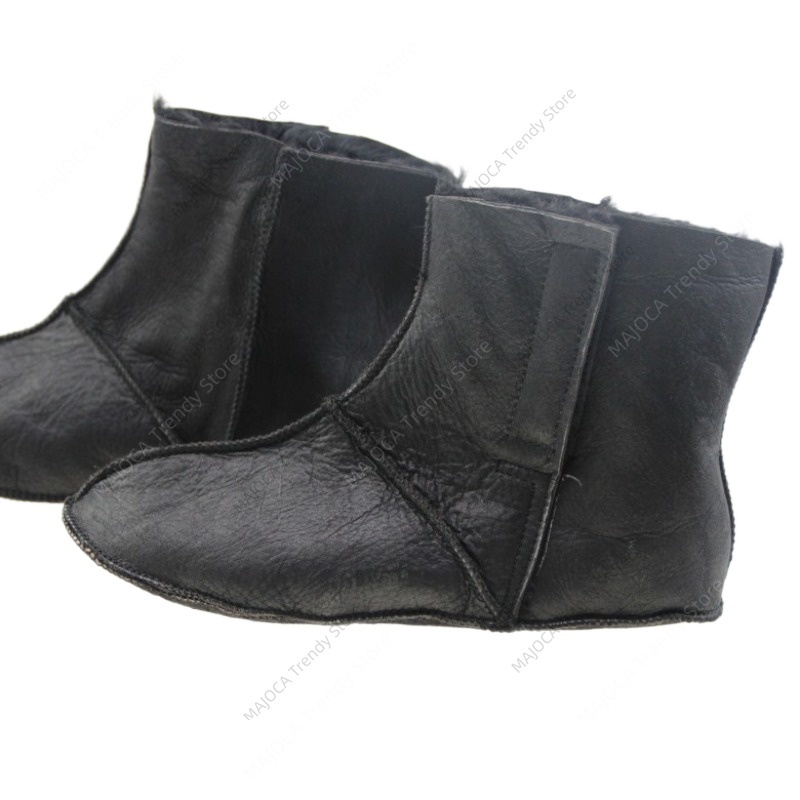 Genuine Sheepskin Leather Sock - Thermal Sock Winter ulasan dan harga